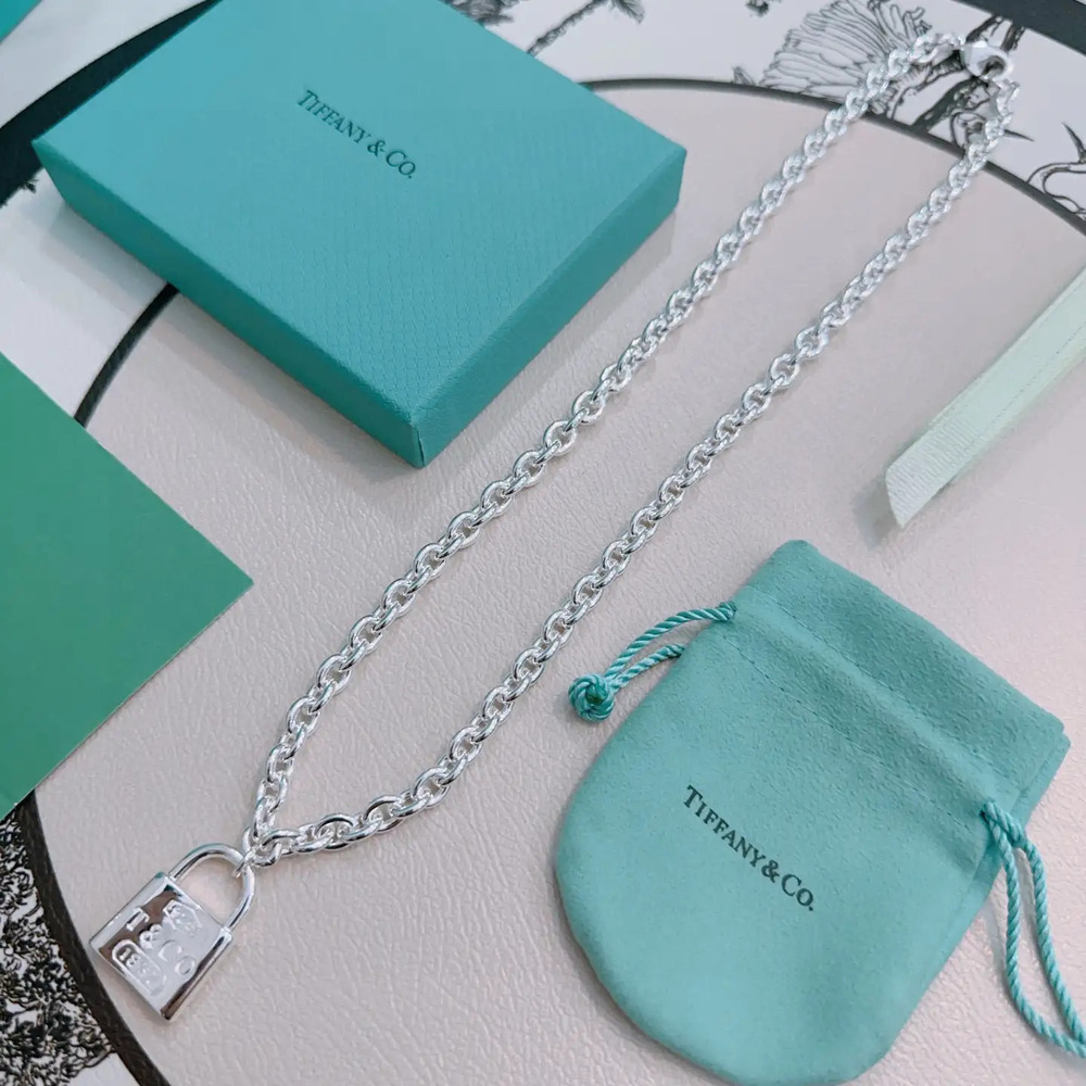 Tiffany & Co. Key Lock Necklace